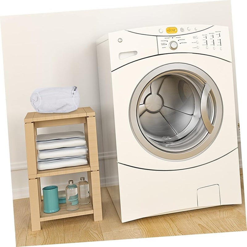 7 قطع مجموعة أكياس الغسيل القابلة لإعادة الاستخدام من الشبك مع سحّام للحماية للملابس الحساسة والملابس الداخلية والجوارب - Image 2